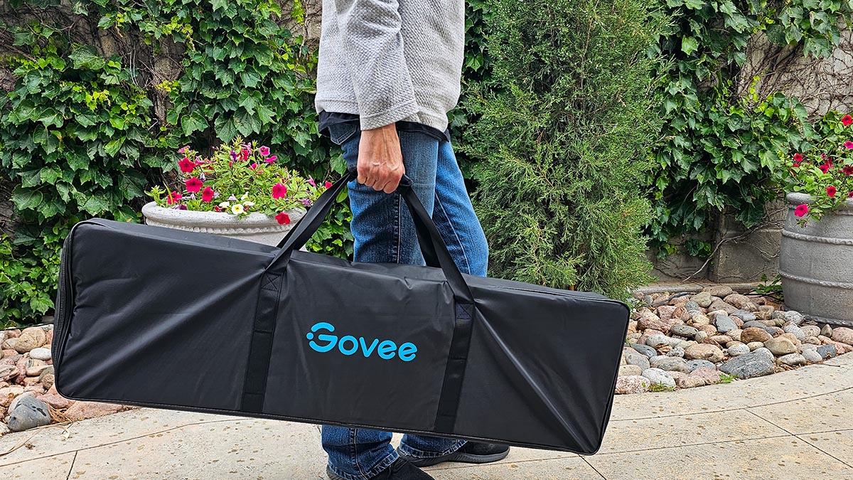 Carrying Govee LightWall in Bag
