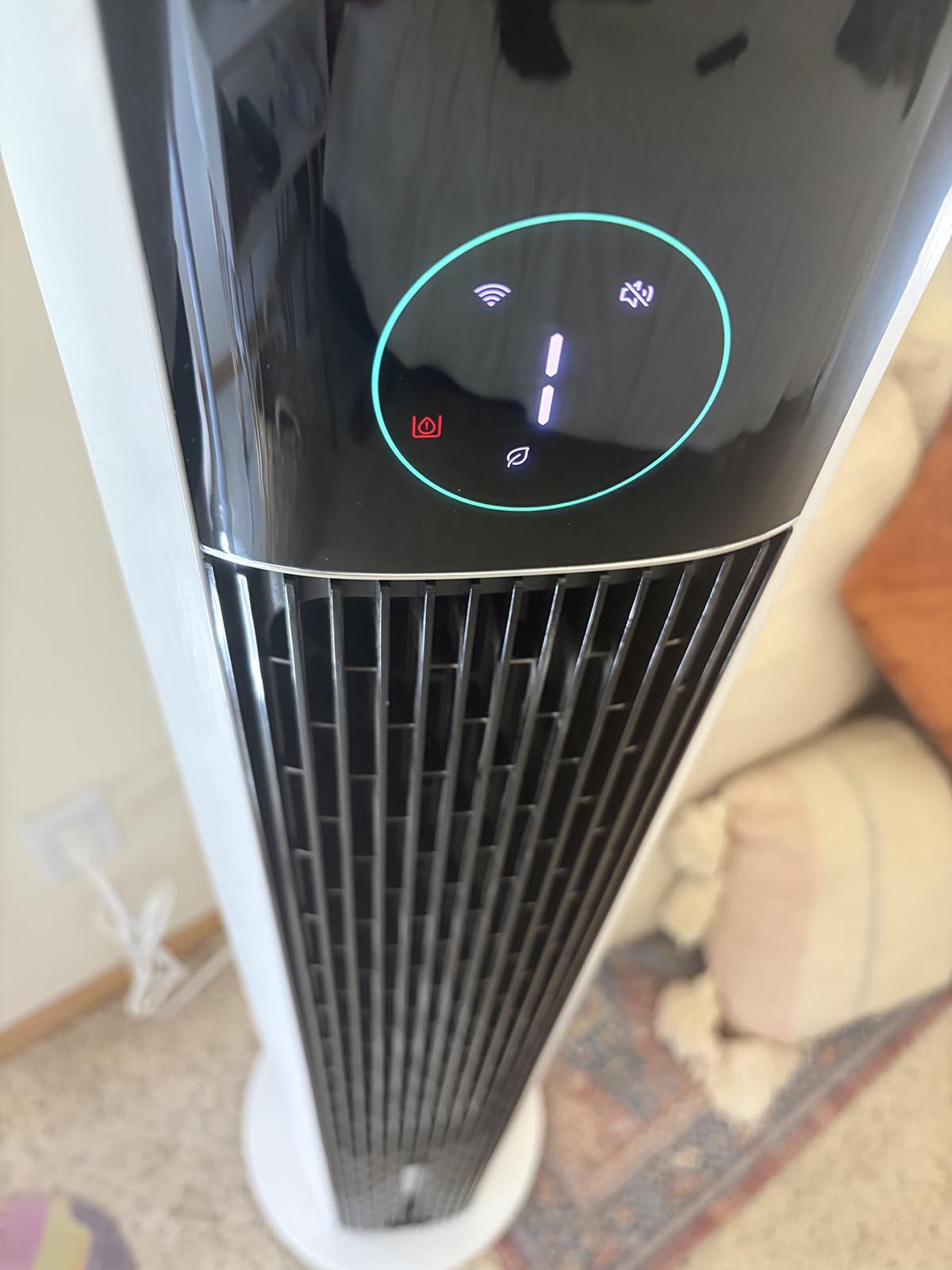 Dreo 712S Evaporative Air Cooler display