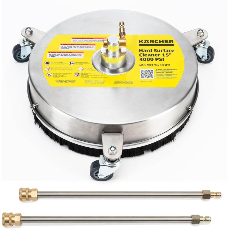 Karcher 15” Metal Surface Cleaner With Wheels