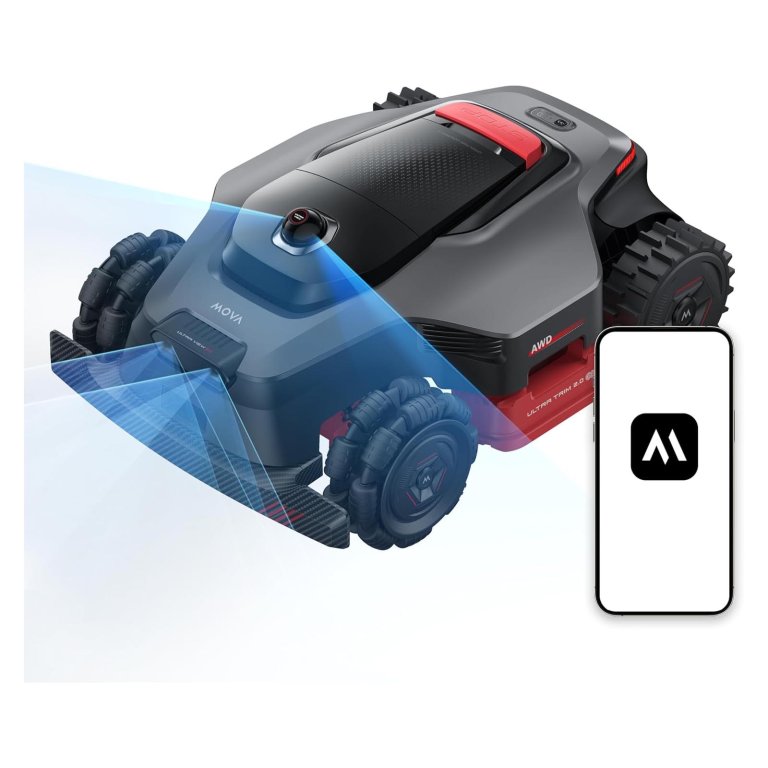 The Best Robotic Mowers Option Mova Lidax Ultra 3000 AWD