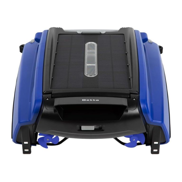 The Best Robotic Pool Skimmers Option Betta SE Solar-Powered Smart Robotic Pool Skimmer