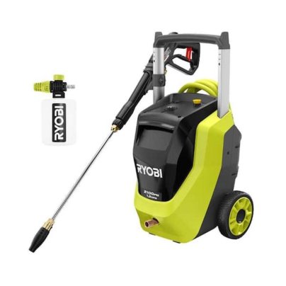 The Best Ryobi Pressure Washers Option Ryobi RY142012 Electric Pressure Washer with Foamer