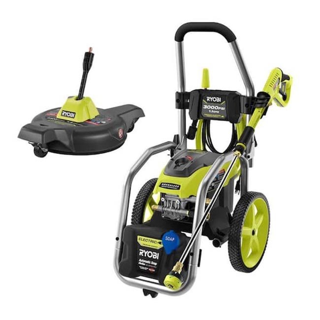 The Best Ryobi Pressure Washers Option Ryobi RY143011 Electric Pressure Washer