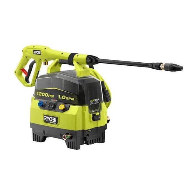 The Best Ryobi Pressure Washers Option Ryobi RY40HPPW12B 40V Cordless Pressure Washer