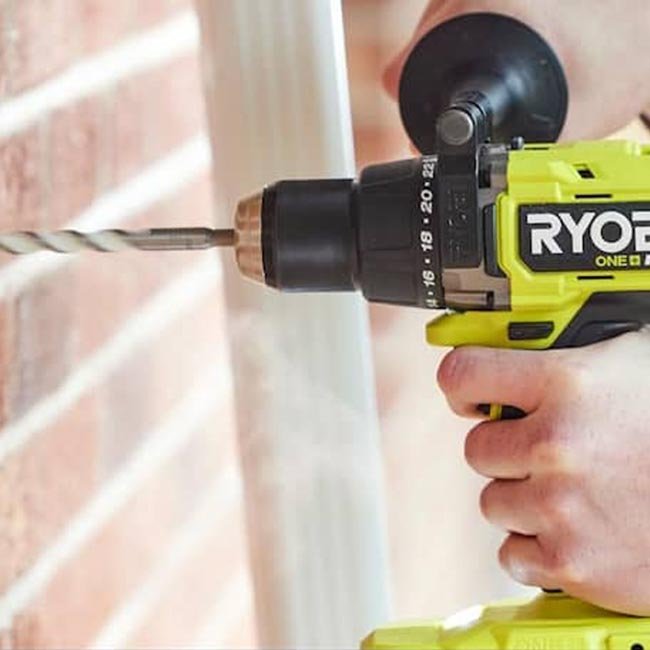 The Home Depot Deals Ryobi ONE+ HP Hammer Drill Kit