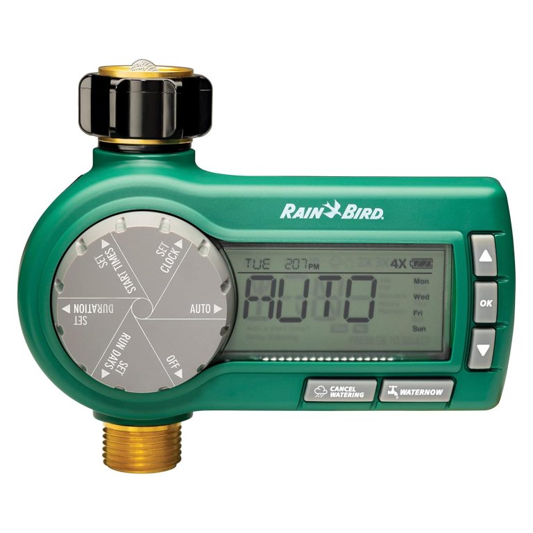 the Rain Bird 1ZEHTMRP Premium Hose End Timer on a white background