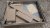 Pieces of the Vego Garden potting cart still covered in cardboard before assembly