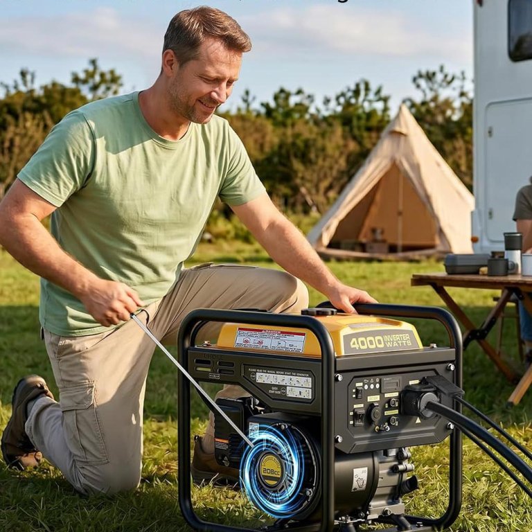 Amazon Early Labor Day Deals Evernexta 4,000W Inverter Generator