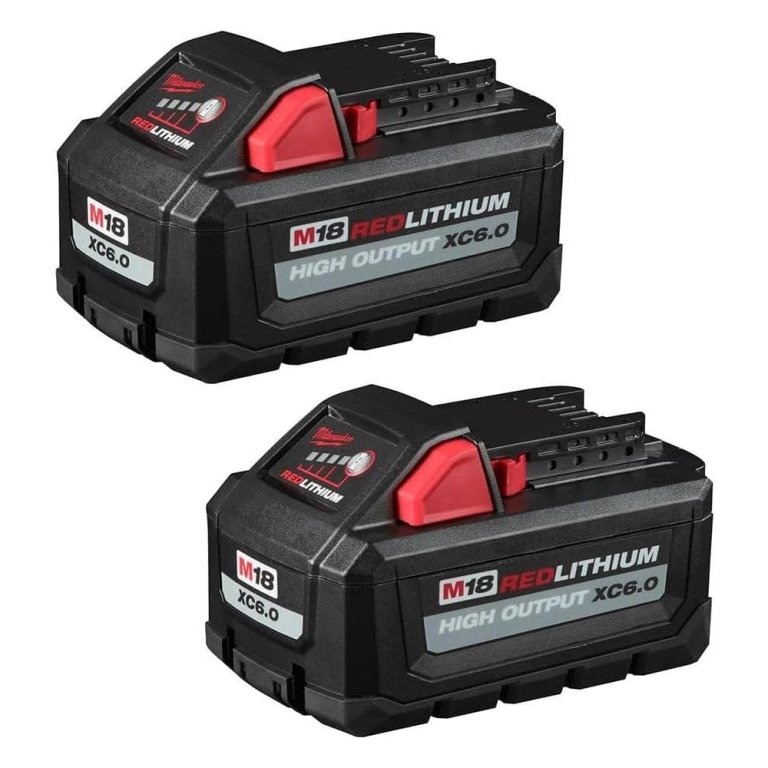 Amazon's 25 Best Tool Deals Milwaukee M18 6.0Ah Battery 2-Pack