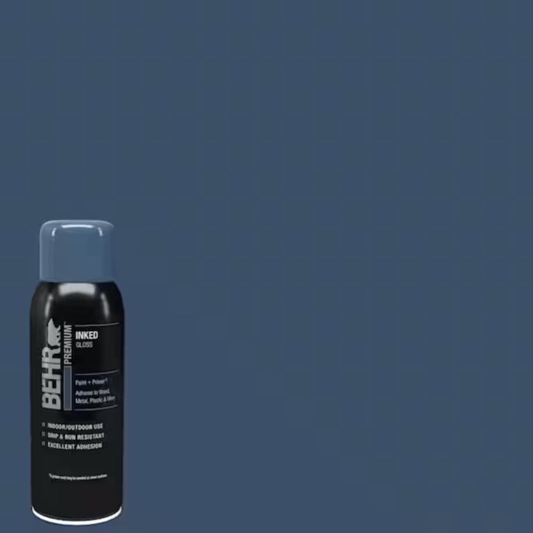 BehrPremium Interior-Exterior Paint and Primer in Inked blue color