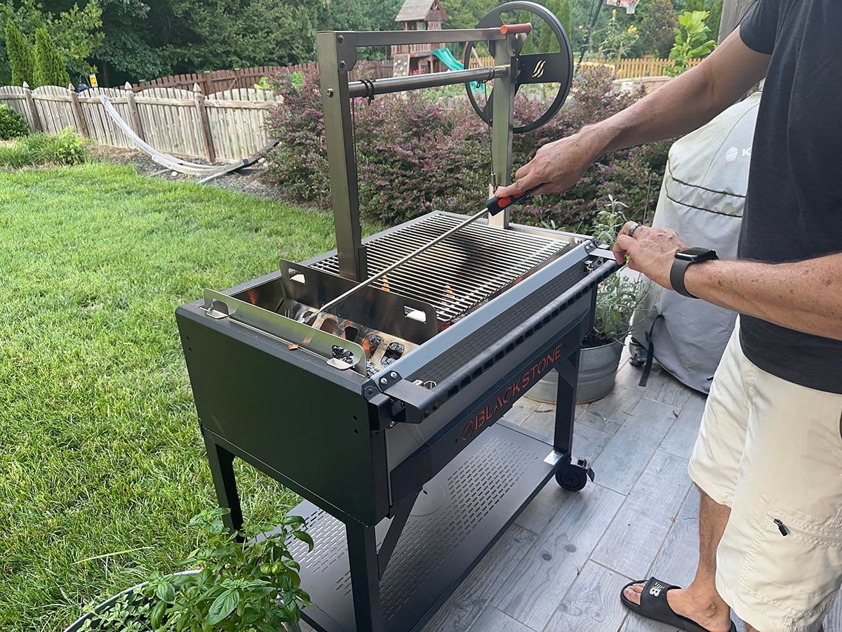 Blackstone Bronco Open Flame Grill