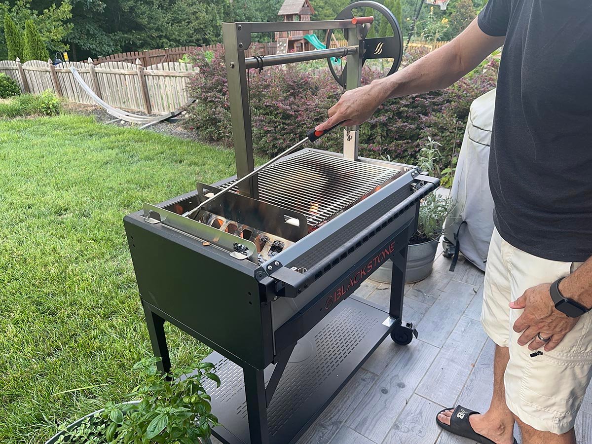Blackstone Bronco Open Flame Grill