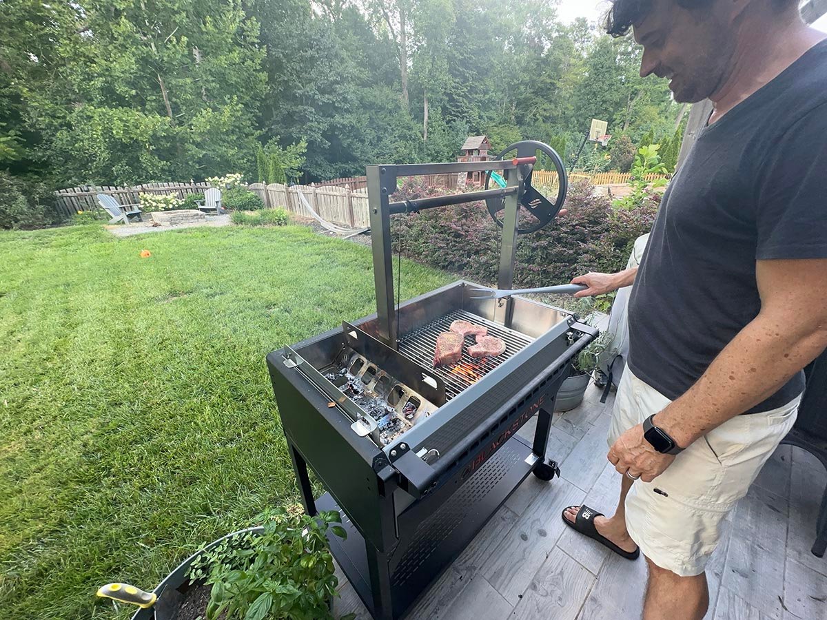 Blackstone Bronco Open Flame Grill