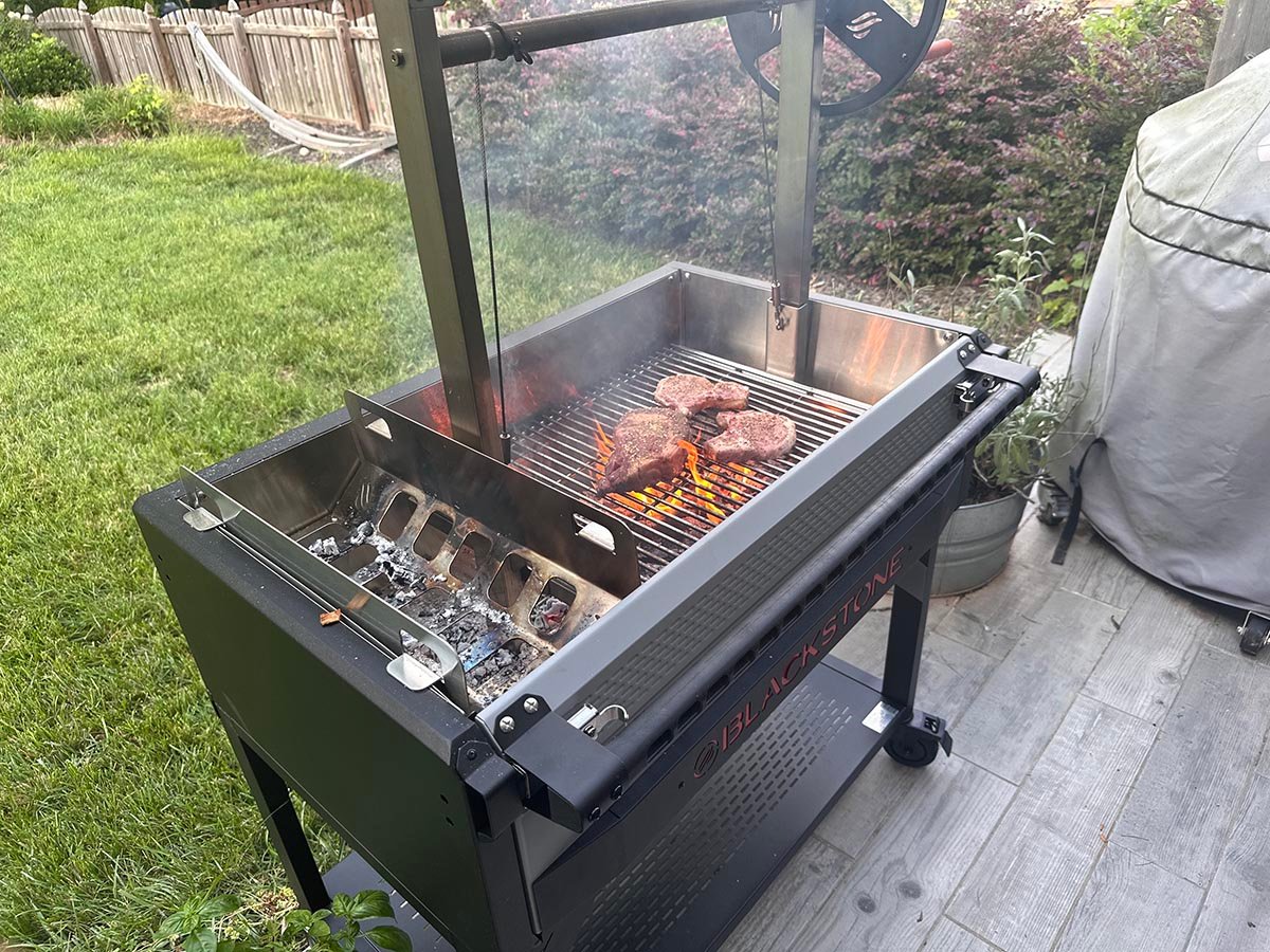 Blackstone Bronco Open Flame Grill