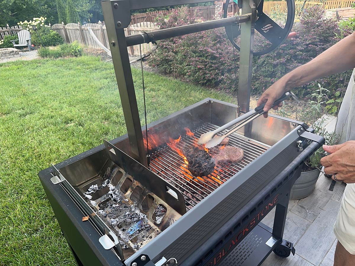 Blackstone Bronco Open Flame Grill
