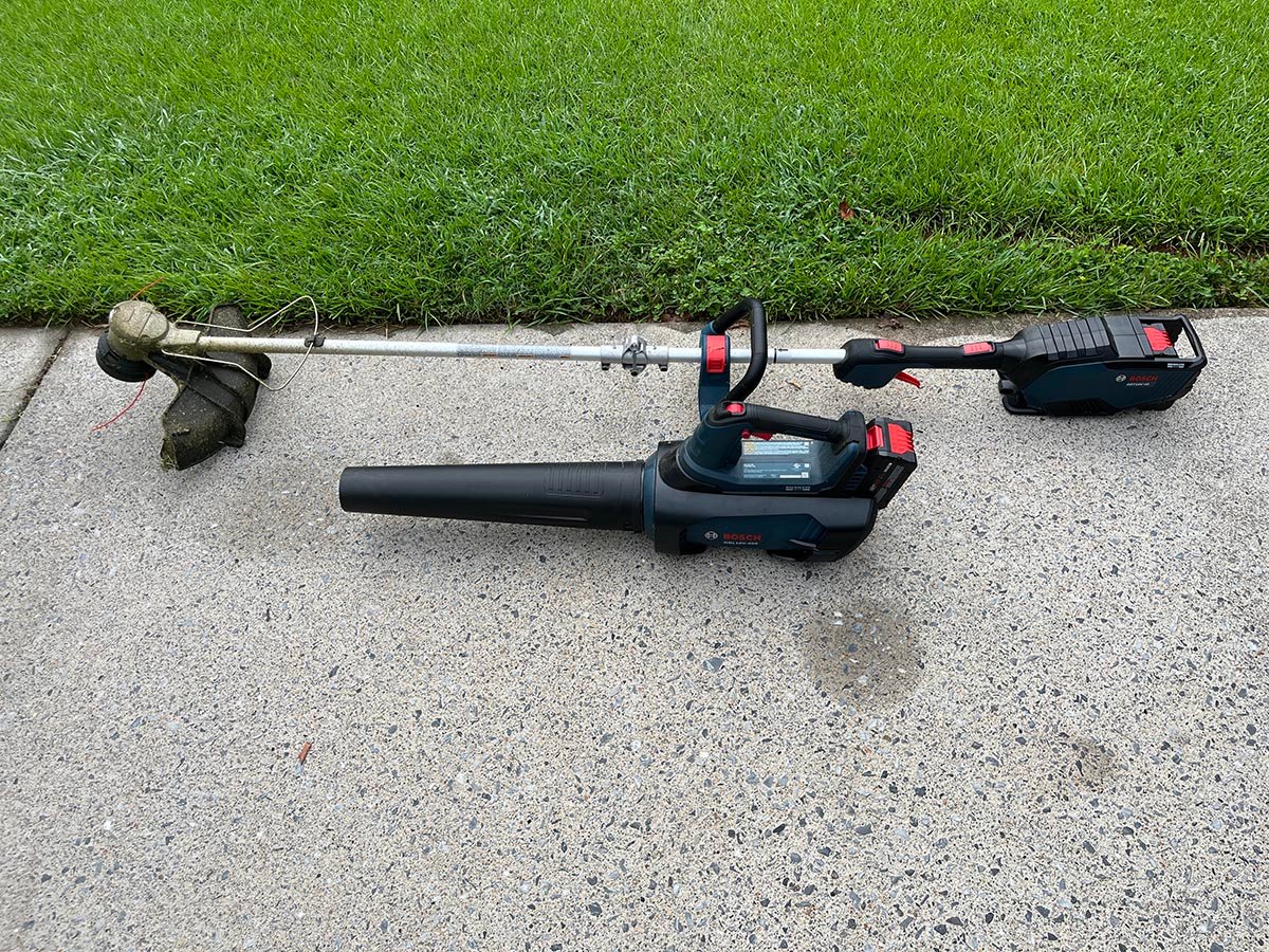 Bosch blower and trimmer 2