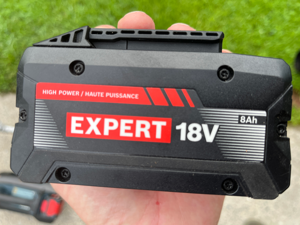 Bosch string trimmer battery