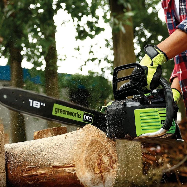 Early Labor Day Deals on Amazon Chainsaws Greenworks 80V 18-Inch Chainsaw Kit