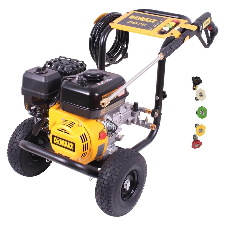 Early Labor Day Pressure Washer Deals at Amazon DeWalt 3300 PSI Gas Pressure Washer