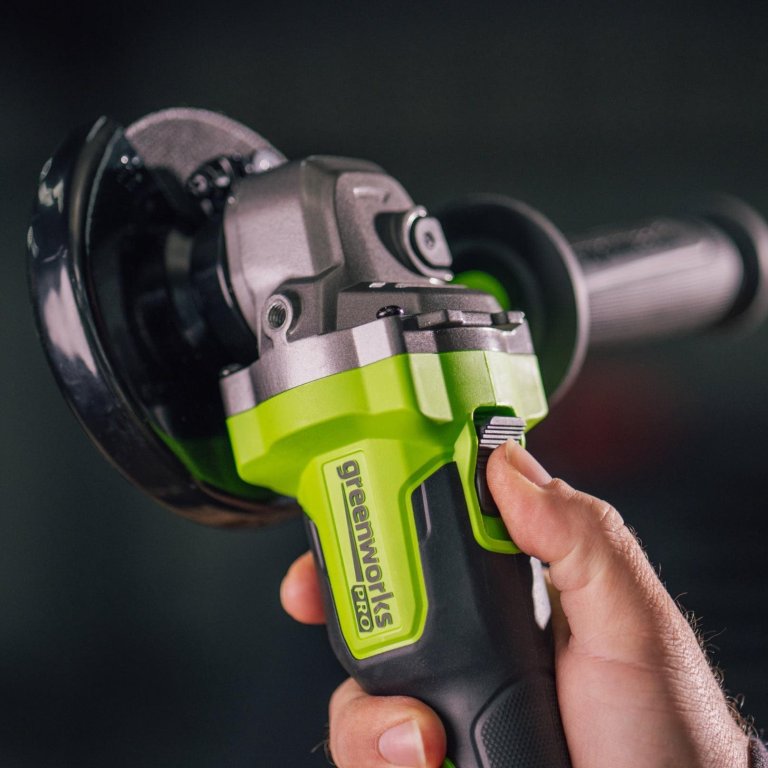 Greenworks PowerAll 24V system Greenworks PowerAll Pro 24V 4.5-inch 9,000 RPM Angle Grinder