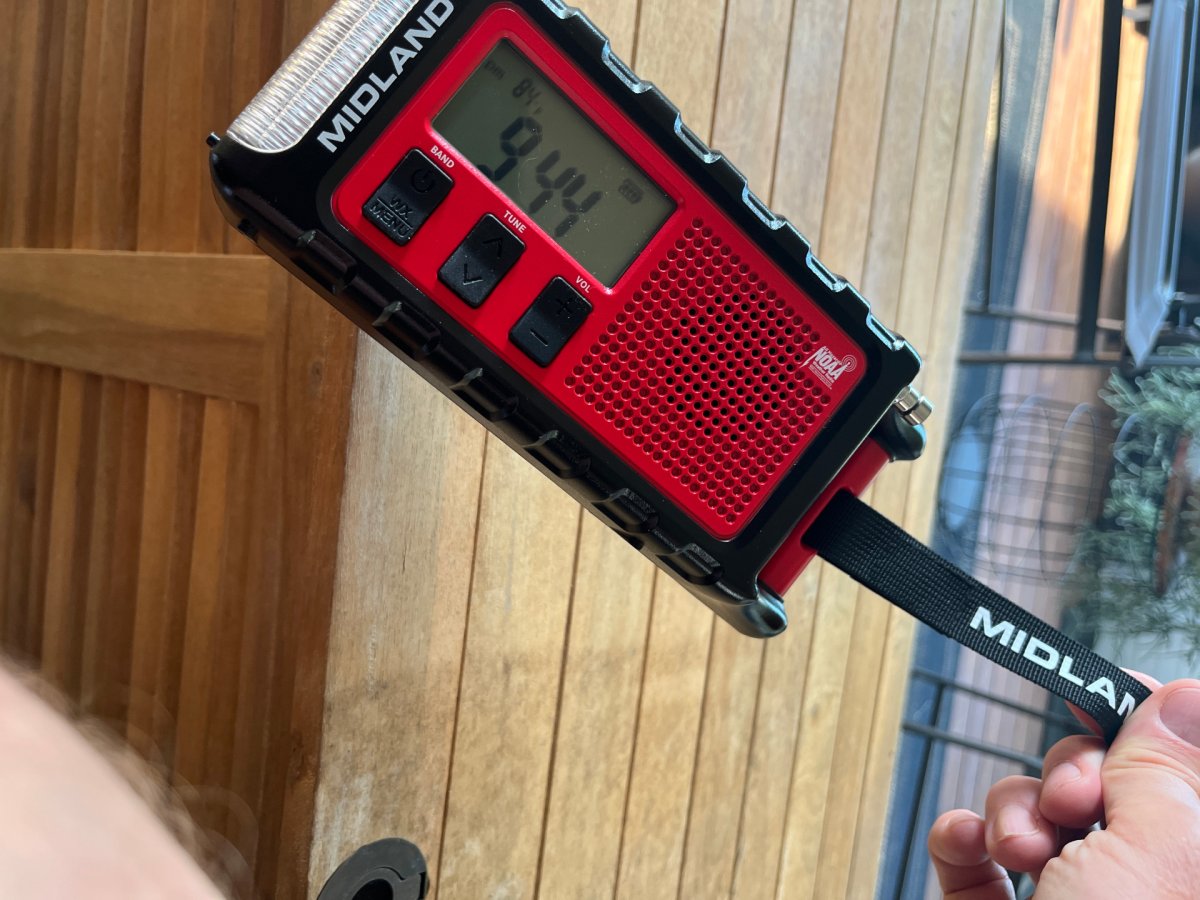 Midland ER310 Pro lanyard