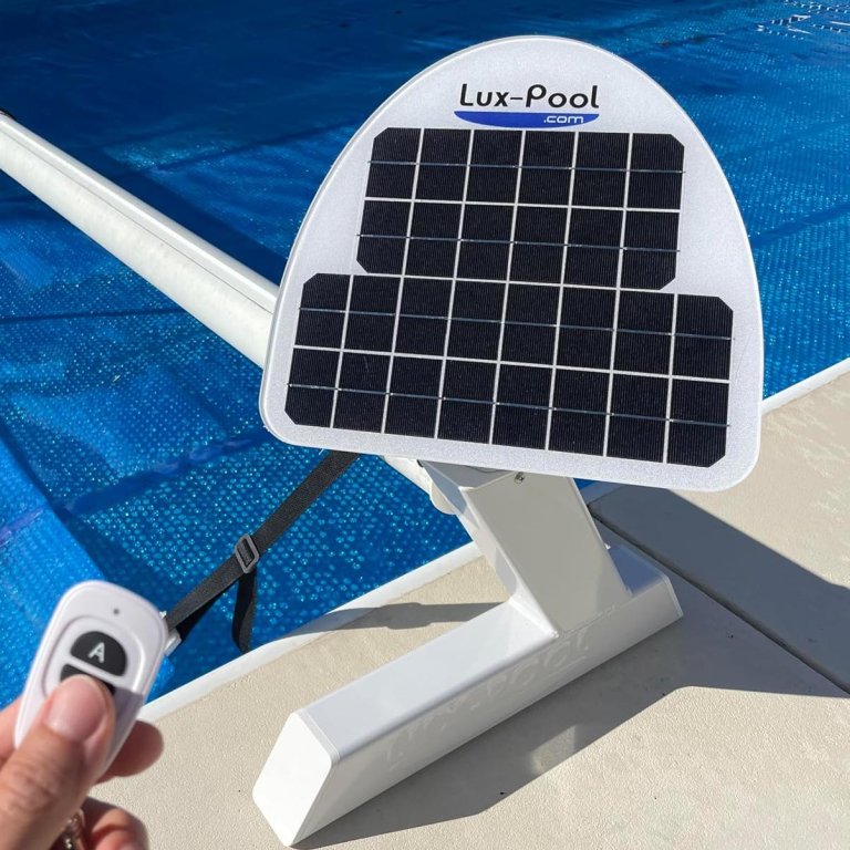 Pool Supplies That Make Maintenance Almost Effortless Solar Lakes Motorized Solar Blanket Roller