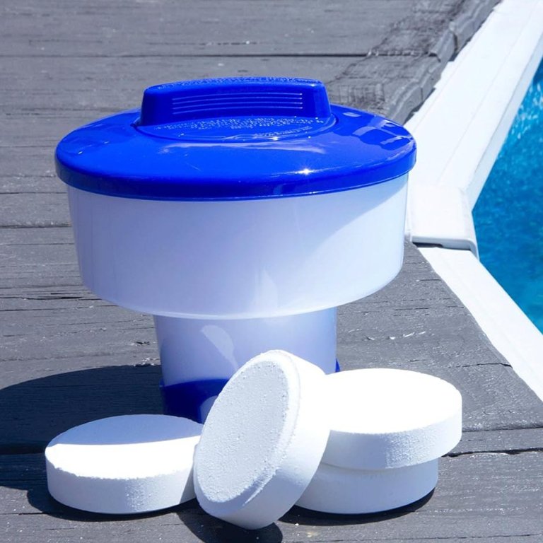 Pool Supplies That Make Maintenance Almost Effortless Swimline Hydrotools Large Capacity Floating Dispenser