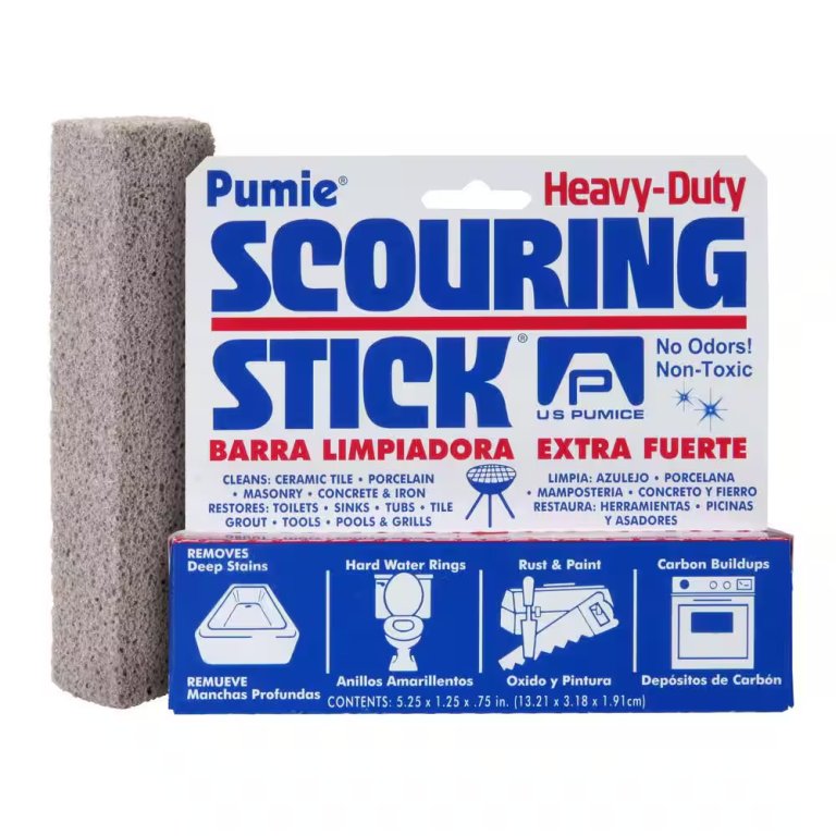 Pumie pumice stone available at The Home Depot.