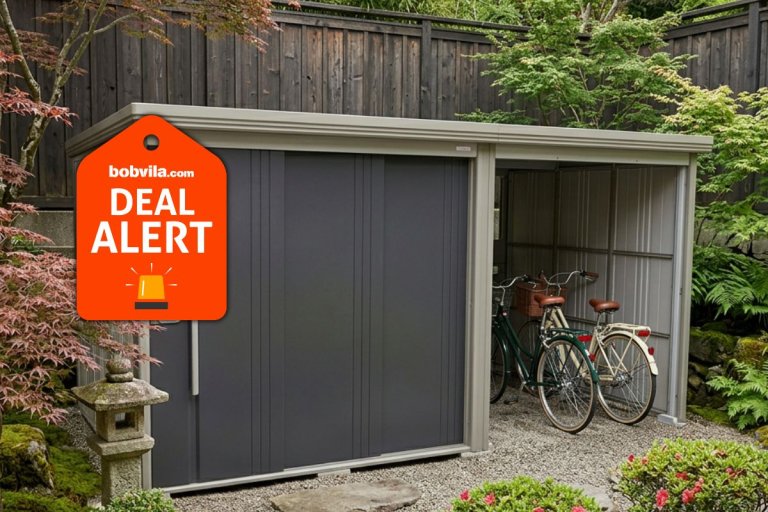 ShelterLogic Is Clearing Out Sheds, Gazebos, and Carports—Up to 60% Off Plus an Extra 15%