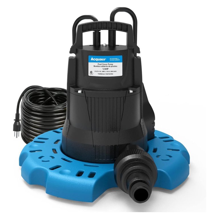 Supplies for an Easy Pool Closing Acquaer PCP025 Automatic Pool Cover Pump