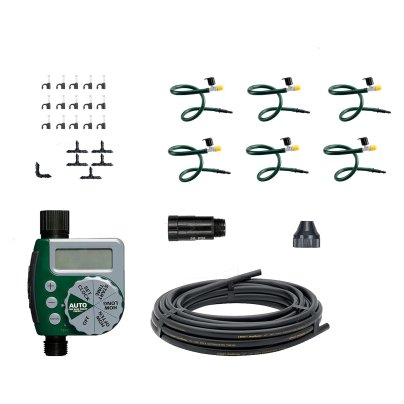 The Best Drip Irrigation Systems Orbit Hanging Basket Drip Irrigation Kit