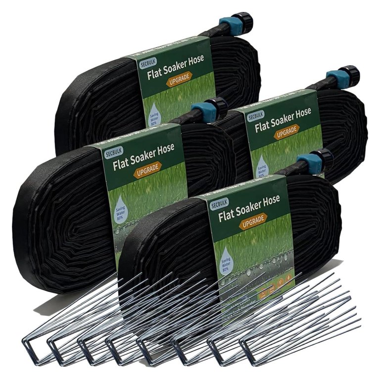 The Best Drip Irrigation Systems Secbulk 200-Foot Linkable Soaker Hose Kit