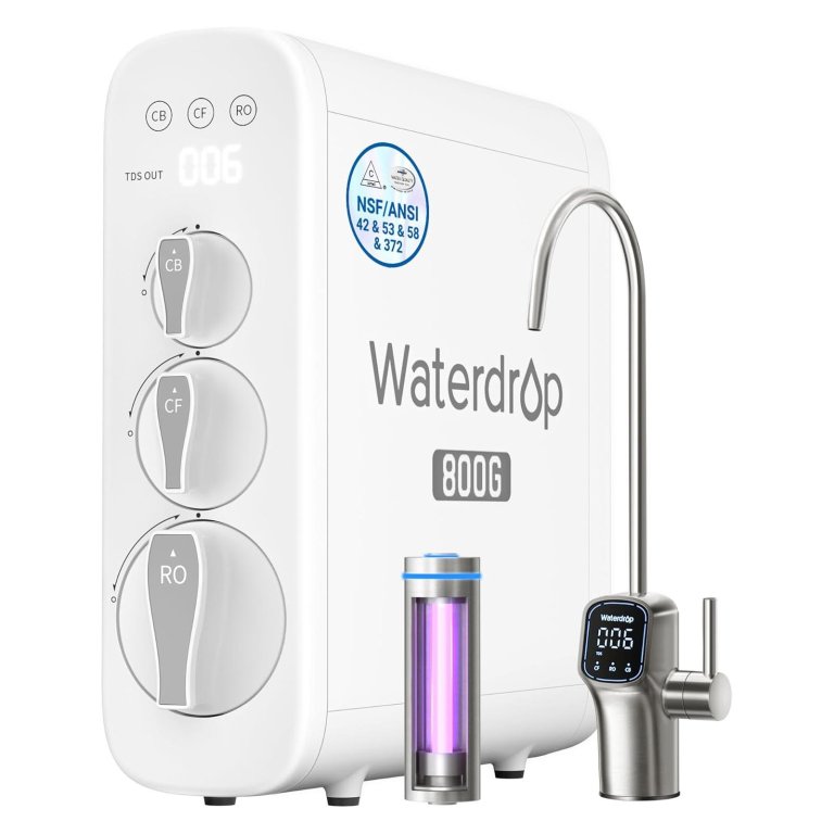 Waterdrop G3P800 Tankless Reverse Osmosis System