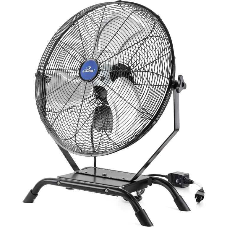 iLiving 20" Wall Mounted/Floor Stand Outdoor Fan