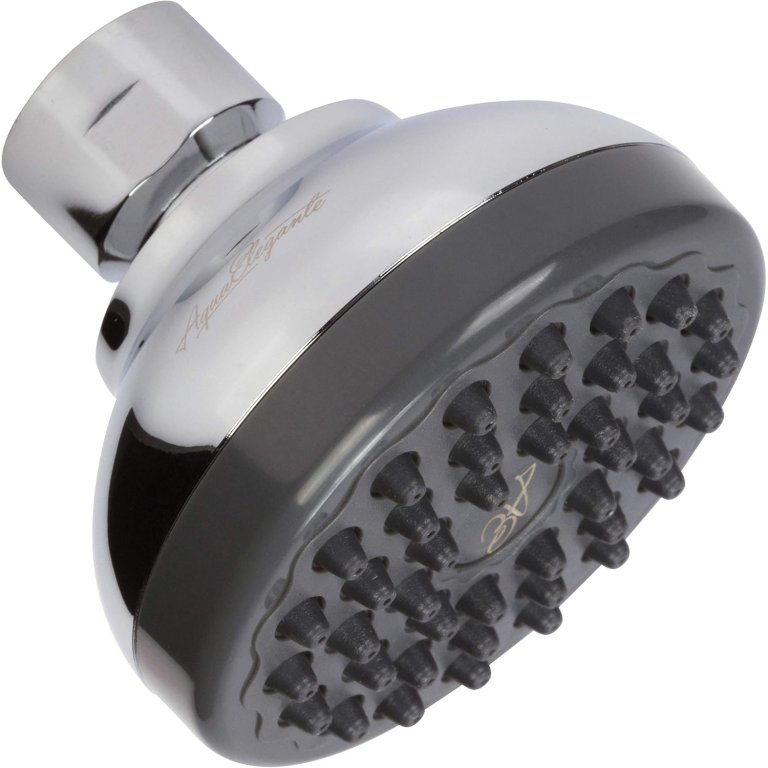 Best Shower Head For Low Water Pressure Aqua Elegante Pressure-Boosting Shower Head