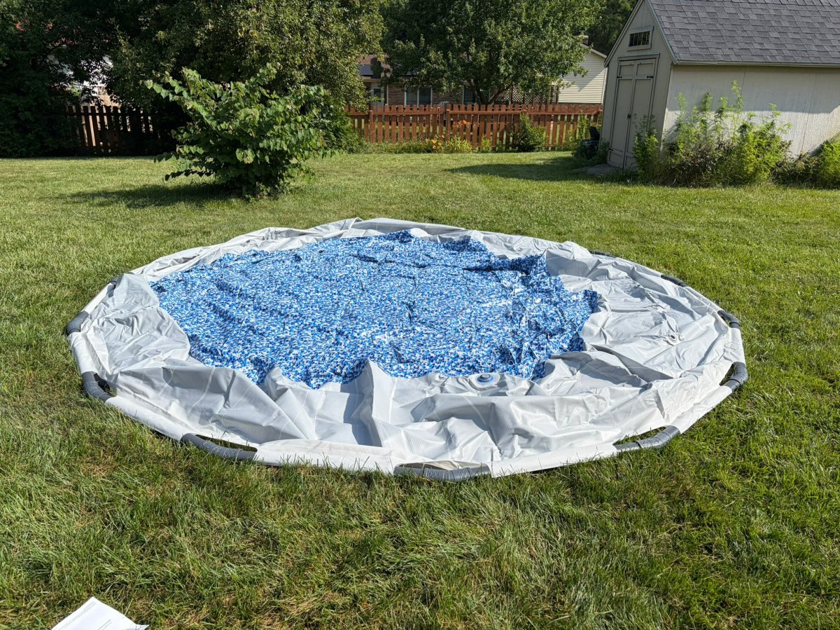 Bestway Pool deflated
