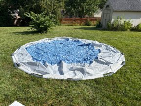 Bestway Pool deflated