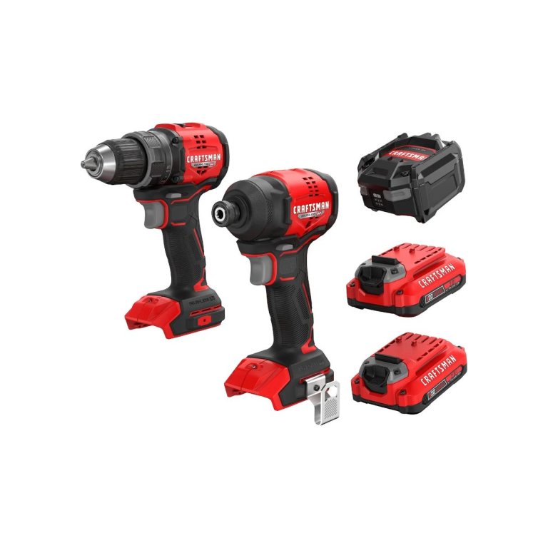 CRAFTSMAN V20 Brushless RP Drill Driver and Impact Driver Compact CMCK1411D2