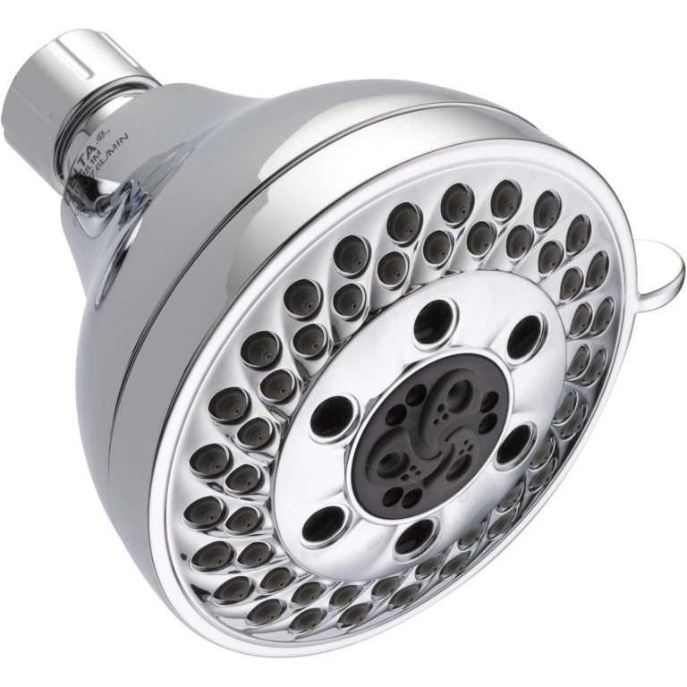 Best Shower Head For Low Water Pressure Delta H20kinetic 5-Setting Shower Head
