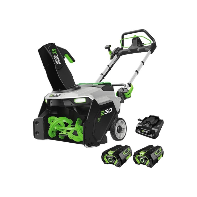 EGO Power+ SNT2122 21 Single-Stage Snow Blower with Peak Power™, (2) 4Ah Batteries and 320W Charger Included