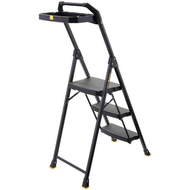 Gorilla Ladders 3-Step Pro-Grade Steel Project Ladder