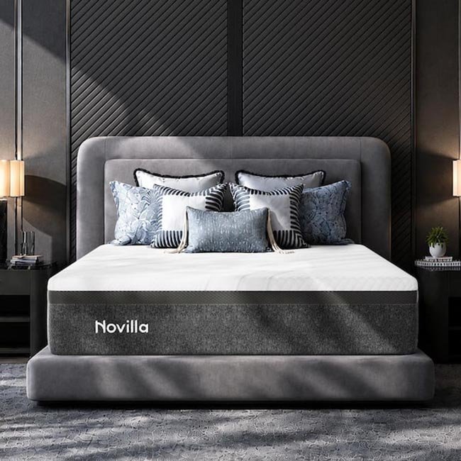 Labor Day Deals The Home Depot Home Novilla 12-Inch Queen Mattress