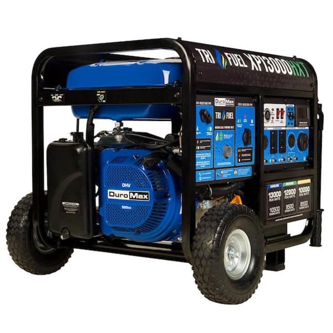 Labor Day Home Depot The Home Depot Home Generators DuroMax 13,000W Tri-Fuel Generator
