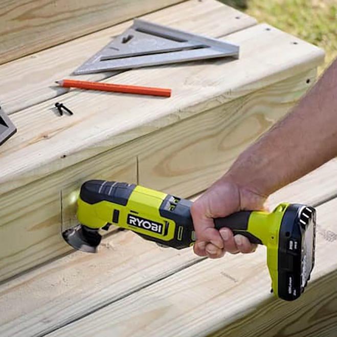 Labor Day The Home Depot Power Tools Ryobi ONE+ Multi-Tool + Clamp Fan