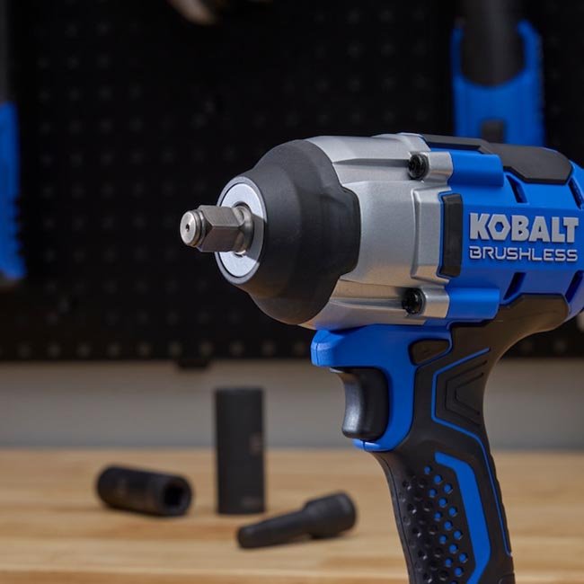 Lowe's Kobalt Deals Kobalt 24V 1 2-Inch Cordless Impact Wrench