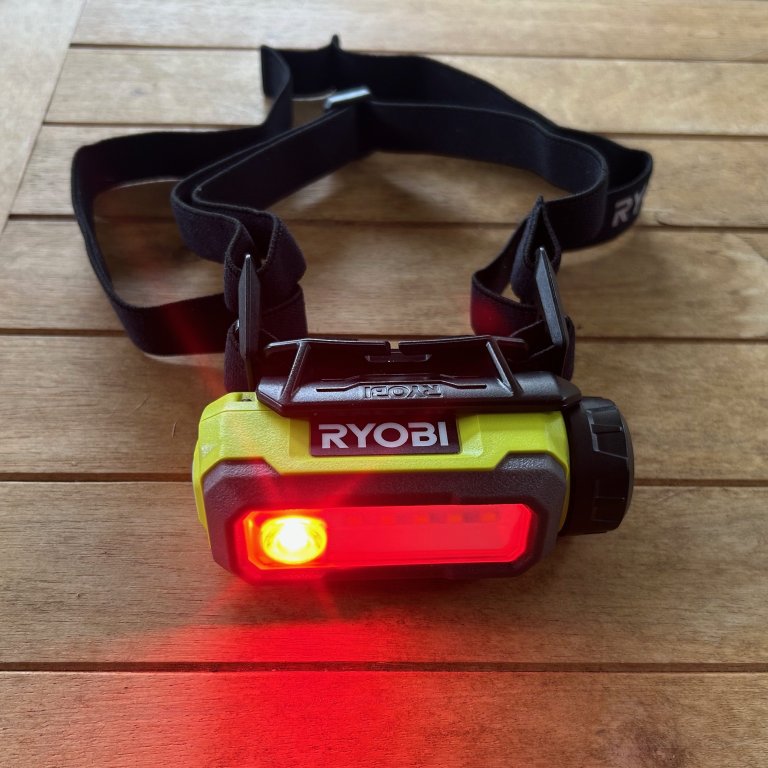 RYOBI_USB lithium Headlamp