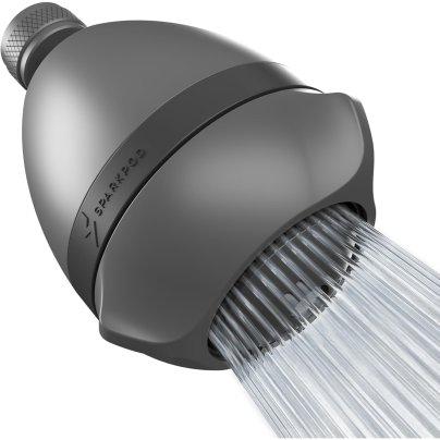 Best Shower Head For Low Water Pressure SparkPod Power Pressure Shower Head