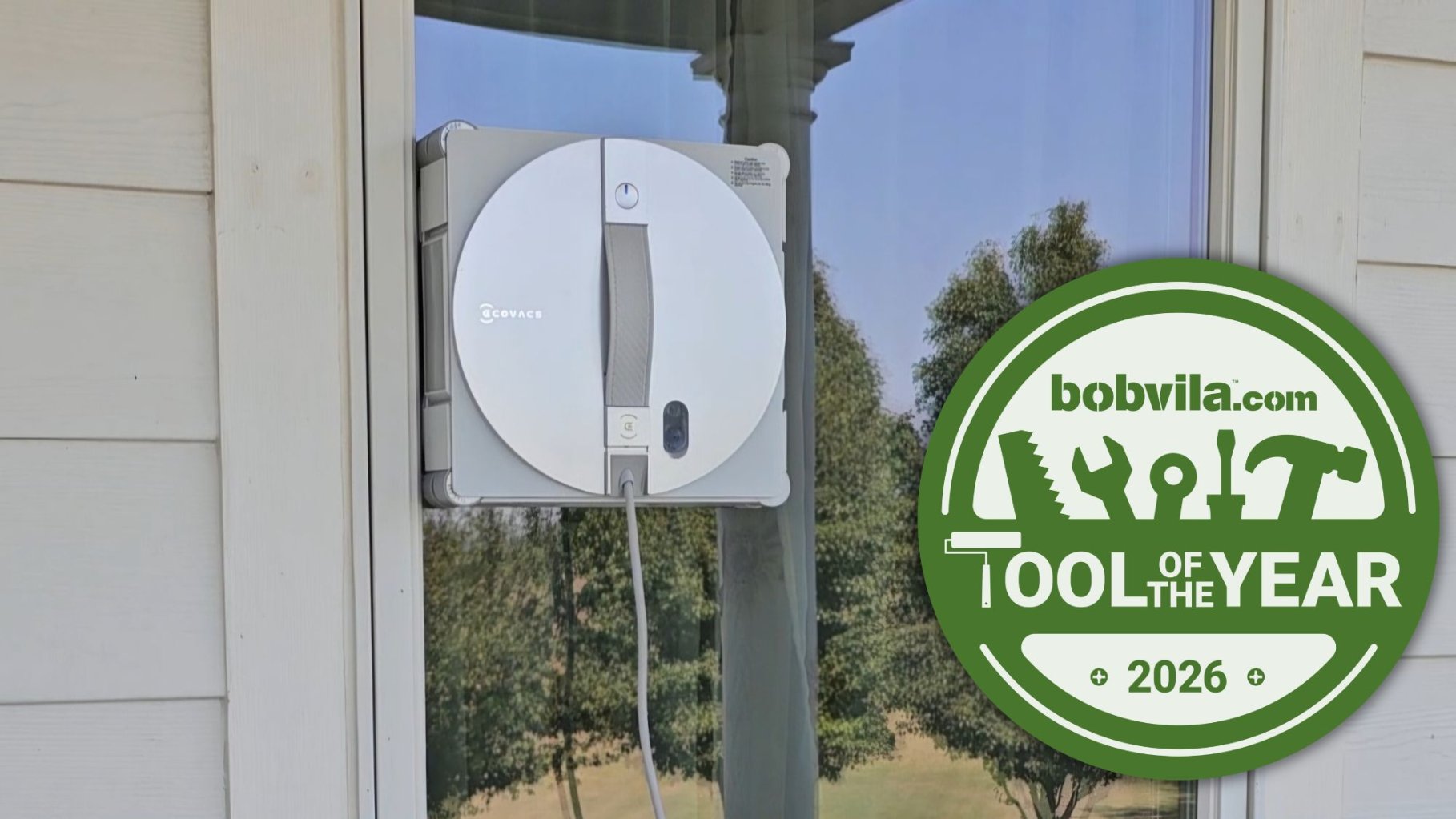The 2026 Tool of the Year's award-winning cleaning tools include a window-cleaning robot from Ecovacs
