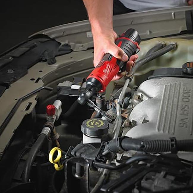The Home Depot Deals Milwaukee M12 3 8-in. Cordless Ratchet