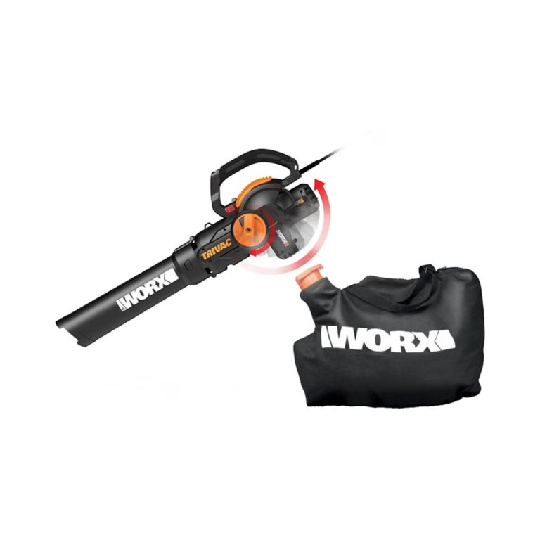 _WORX Trivac 3-in-1 Electric Leaf BlowerLeaf VacuumLeaf Mulcher